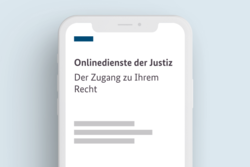 Onlinedienste der Justiz